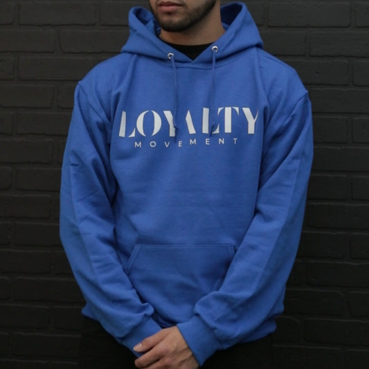 ROYALY BLUE LOYALTY MOVEMENT HOODIE